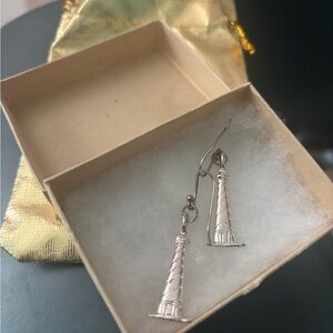 Sterling silver Lighthouse Earrings